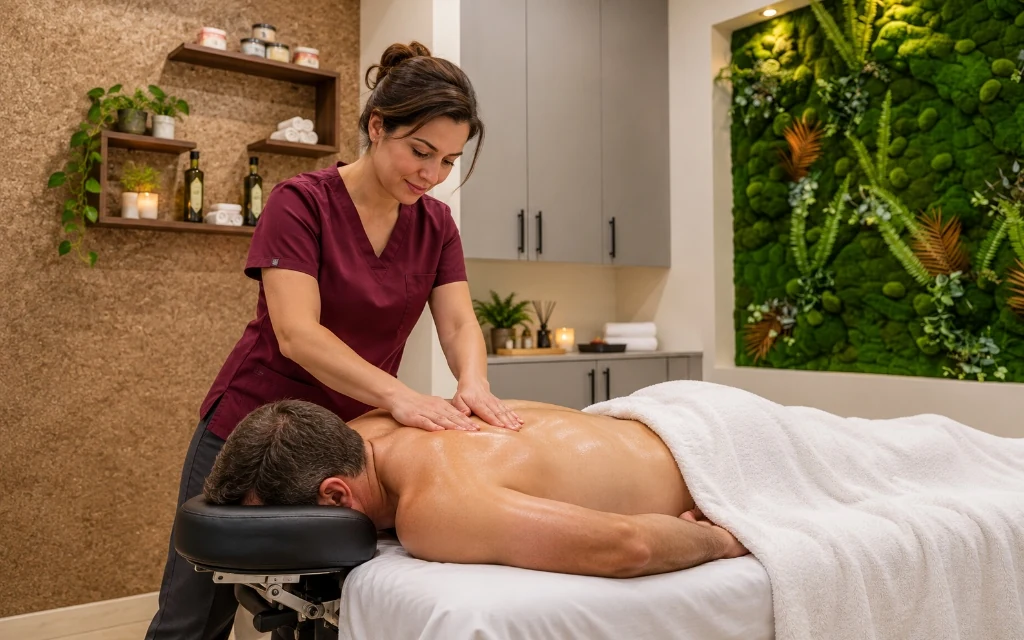 Fizyo Help Uzman Terapist Masaj Uygulaması ve Hijyenik Salon Standardı
